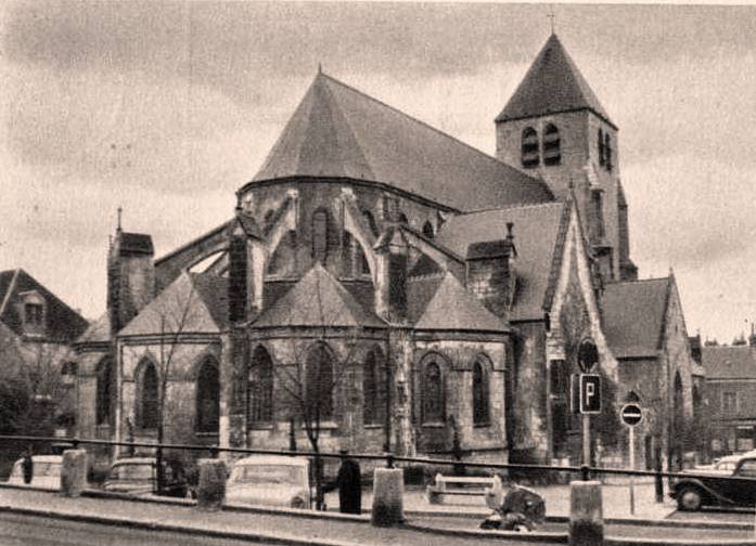 Bourges (Cher) Eglise Saint-Pierre-le-Guillard CPA