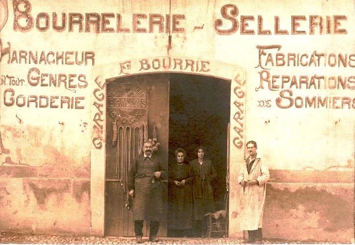 Lodève, 7 avenue Denfert, la bourrelerie/sellerie de Fulcran Sylvestre Bourrié