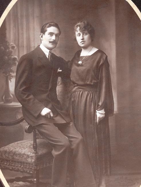 Bourrié Jules et Germaine Guth-Bourrié 1922