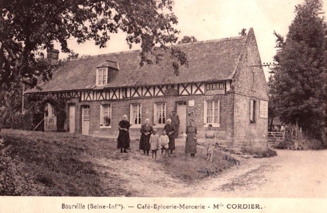 Bourville seine maritime cafe epicerie cordier