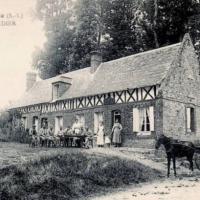 Bourville seine maritime cafe epicerie cordier cpa