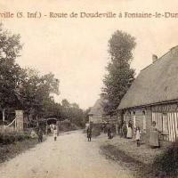 Bourville seine maritime route de doudeville cpa