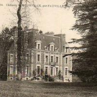 Bourville seine maritime tonneville le chateau cpa