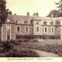 Bourville seine maritime tonneville le chateau hospice cpa