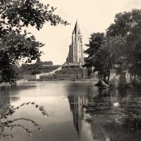 L'église CPA