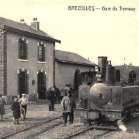 La gare du tramway CPA