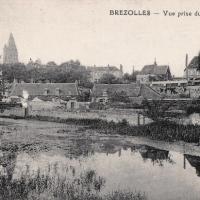 Vue sur le village CPA