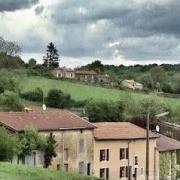 Brouennes meuse le calvaire et la vignette 