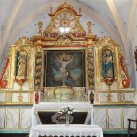 L'église Saint Jacques le majeur, le retable du maitre autel