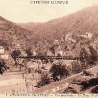 Le pont de fer (cpa)