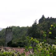 Les ruines du château féodal