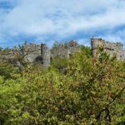 Les ruines du château féodal