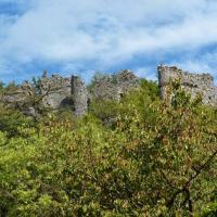 Les ruines du château féodal