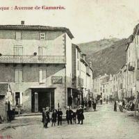 L'avenue de Camares (cpa)