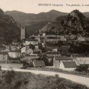 Brusque aveyron cpa vue generale