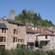 Les ruines du château féodal