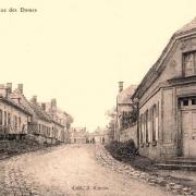 Caisnes oise cpa rue des dames