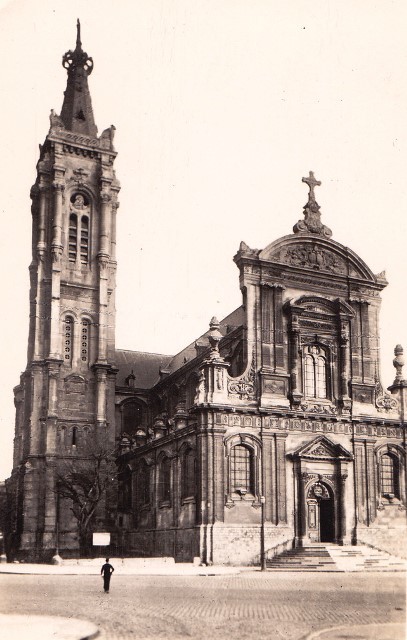 Cambrai 59 la cathédrale notre dame cpa