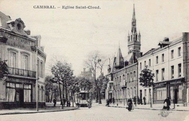 Cambrai 59 l eglise saint cloud cpa