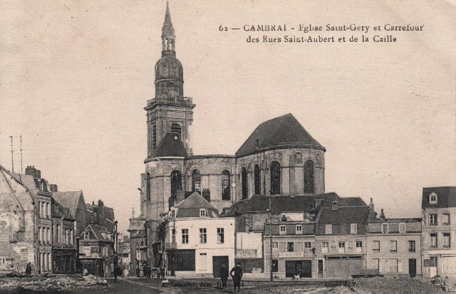 Cambrai 59 l eglise saint gery cpa