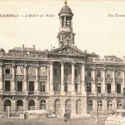 Cambrai 59 l hotel de ville en ruines 1914 1918 cpa