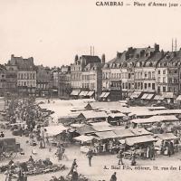 Cambrai 59 la place d armes cpa