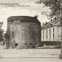 Cambrai 59 la tour des archers cpa