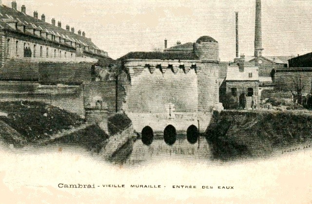 Cambrai 59 la vieille muraille cpa