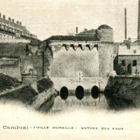 Cambrai 59 la vieille muraille cpa