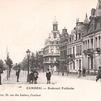 Cambrai 59 le boulevard faidherbe cpa