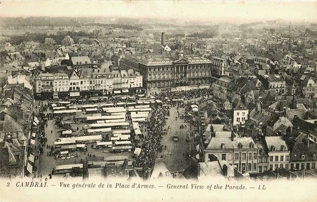 Cambrai 59 vue generale cpa