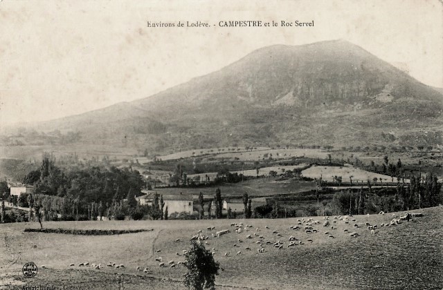 Le roc Servel (cpa)