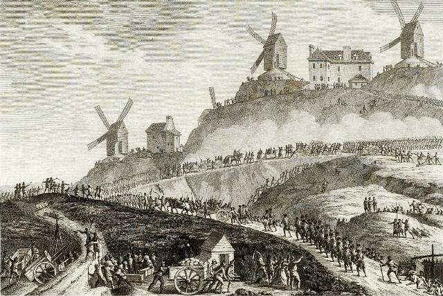 Canons de montmartre du siege de paris