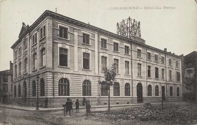 L' hôtel des Postes (cpa)