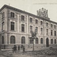 L' hôtel des Postes (cpa)