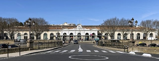 La gare ferrovière