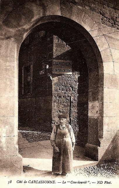 La porte d'Aude (cpa)