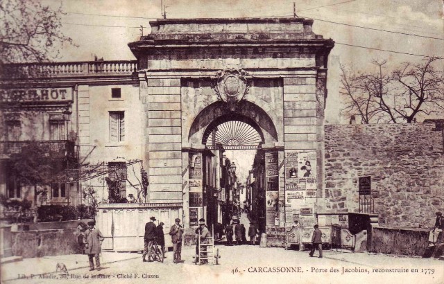La porte des jacobins (cpa)