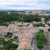 La Trivalle et la ville basse vue de la cité