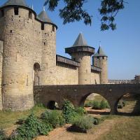 L'entrée du château comtal