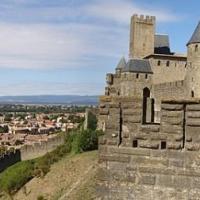 Le château comtal vu des remparts