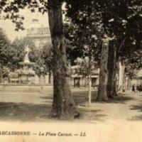 La place Carnot (cpa)