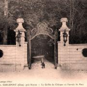 Carlepont 60 le chateau avant 1914 cpa