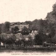 Carlepont 60 le chateau avant 1914 cpa