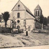 Carlepont oise cpa l eglise saint eloi