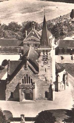 Carlepont oise cpa l eglise saint eloi reconstruite