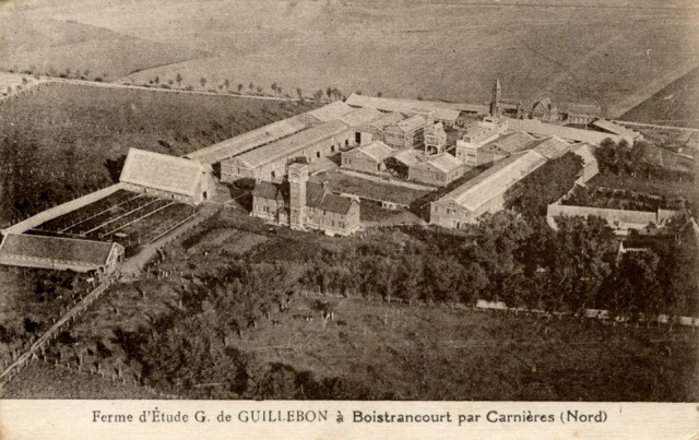 Carnieres 59 boistrancourt la ferme cpa