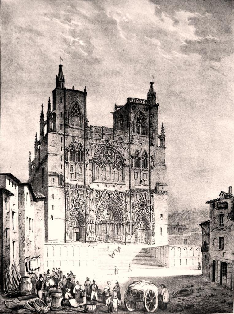 La cathédrale Saint-Maurice de Vienne où est inhumé Boson en 887