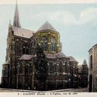 Caudry 59 la basilique sainte maxellende cpa