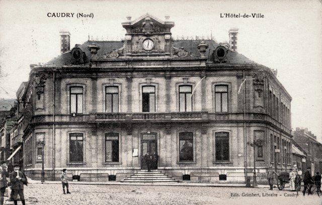 Caudry 59 la mairie cpa